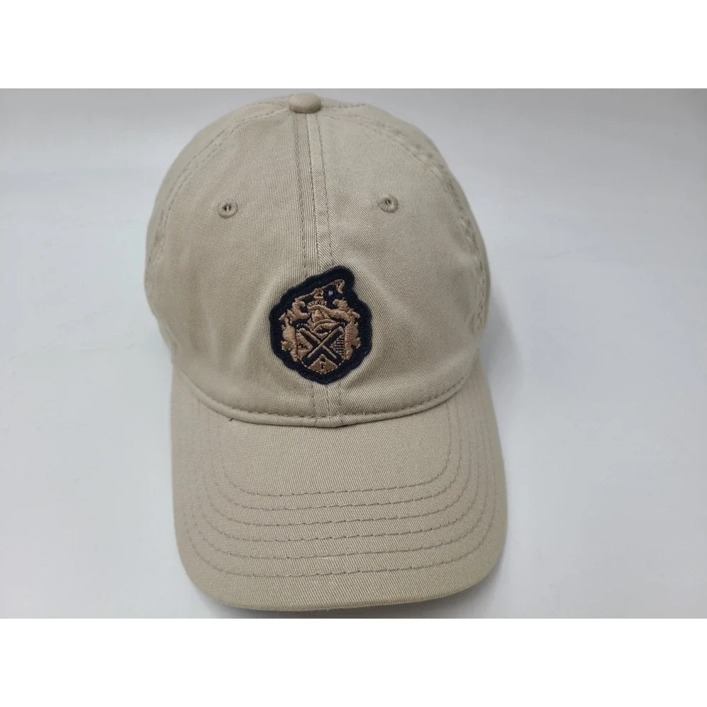 Lochinvar‎ Golf Club Flex Fitted OSFA Hat Cap Course Houston TX Men Women Beige